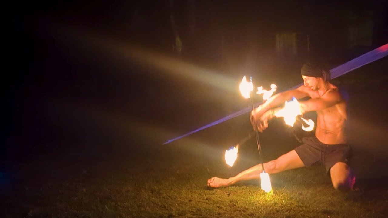 Fire Double Staff Tech + Flow - Sven Starfury NYE 2025