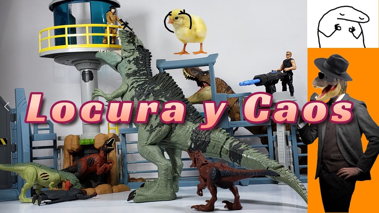Jurassic World Dominion Pyroraptor Set Destrucción y Caos Review, Mas Regreso del Giganotosaurus