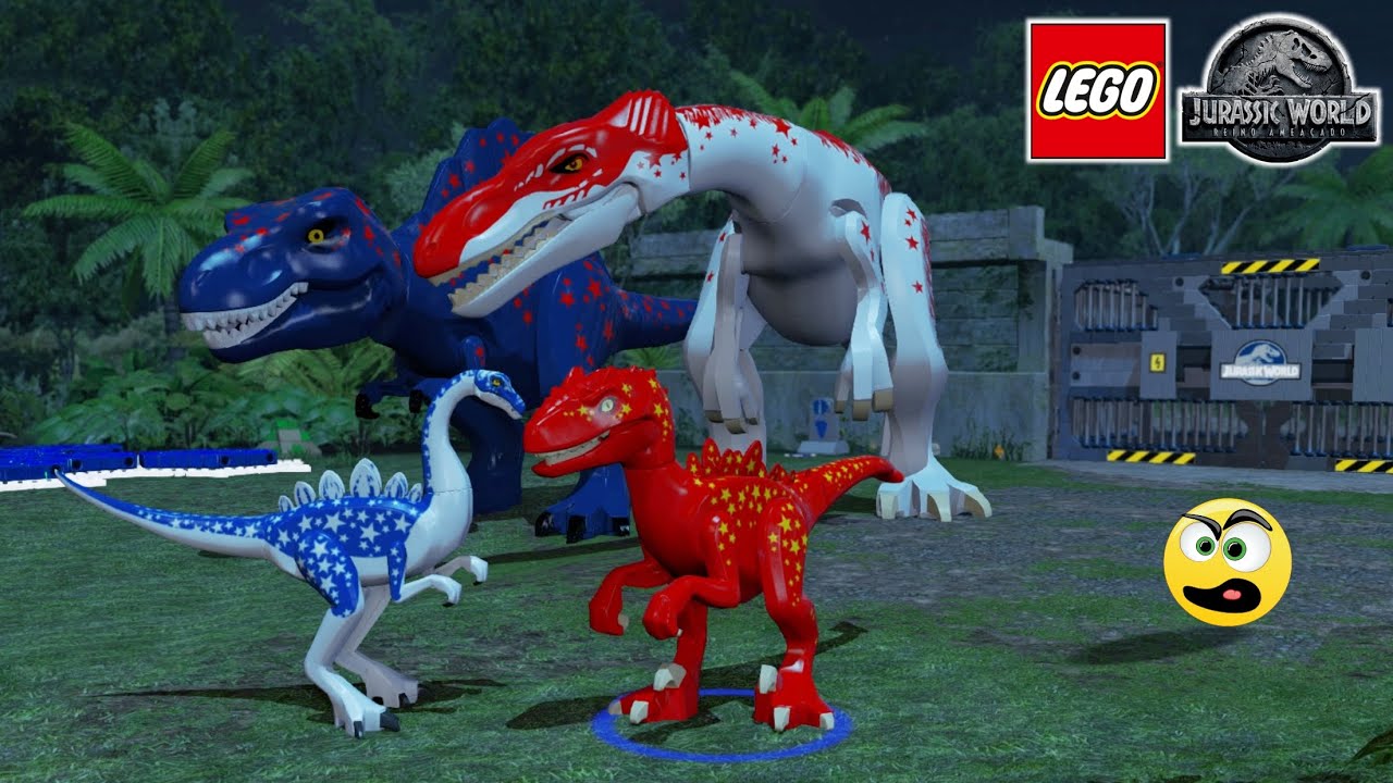 LEGO Jurassic World - DINOSSAUROS NATALINOS ( Especial de Natal )