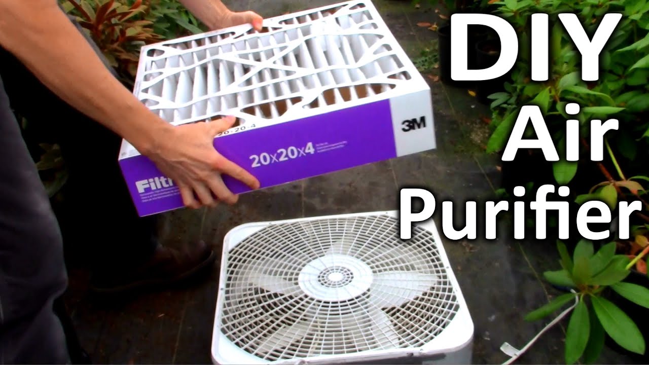 How to Purify Air from Smoke | Air Purifier for Allergies | DIY Filter for Wildfire Smoke
