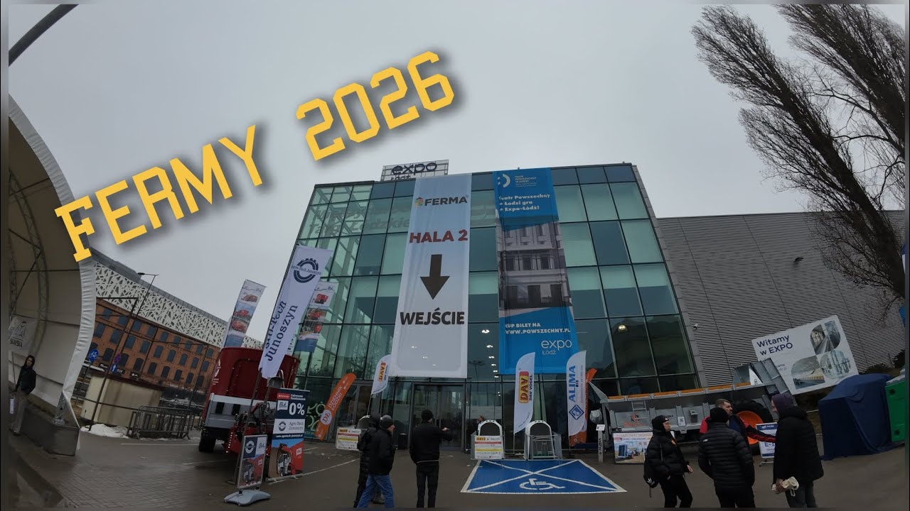 🚜Wystawy Ferma 2026🚜🐄🐂🐓🐖 Hala  Expo Łódź 