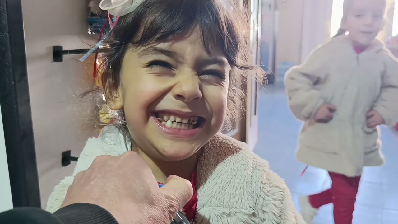 Yaralı kediye kapımızı açtık. Onu iş yerimizde doyurduk ve kızlarımla kartondan yuva yaptık. 