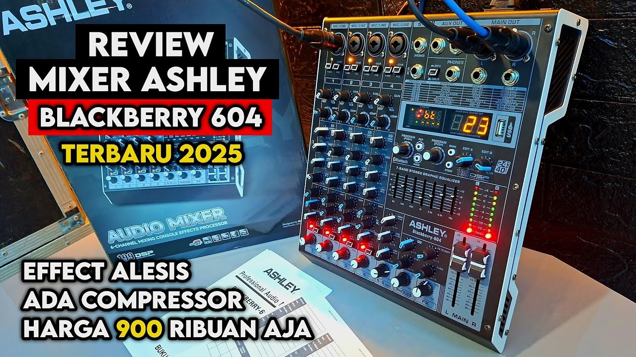 Review mixer Ashley Blackberry 604 Original