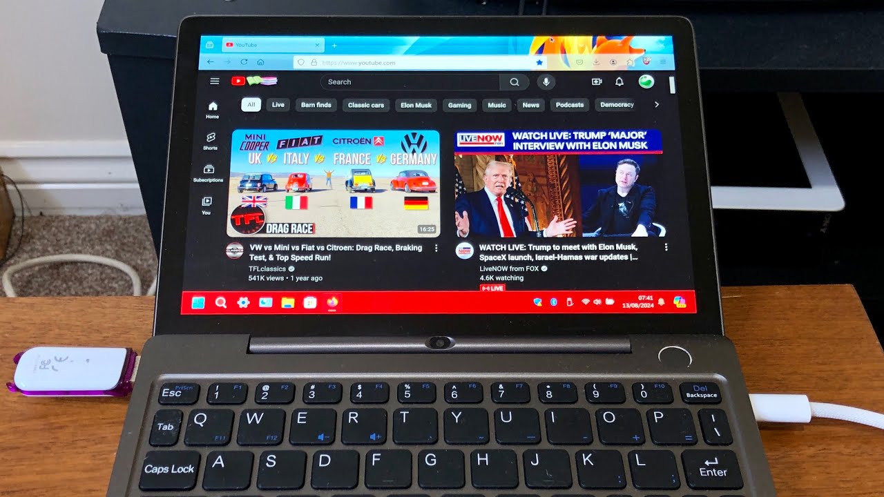 GPD P2 Max, 2022 Windows 11 Netbook