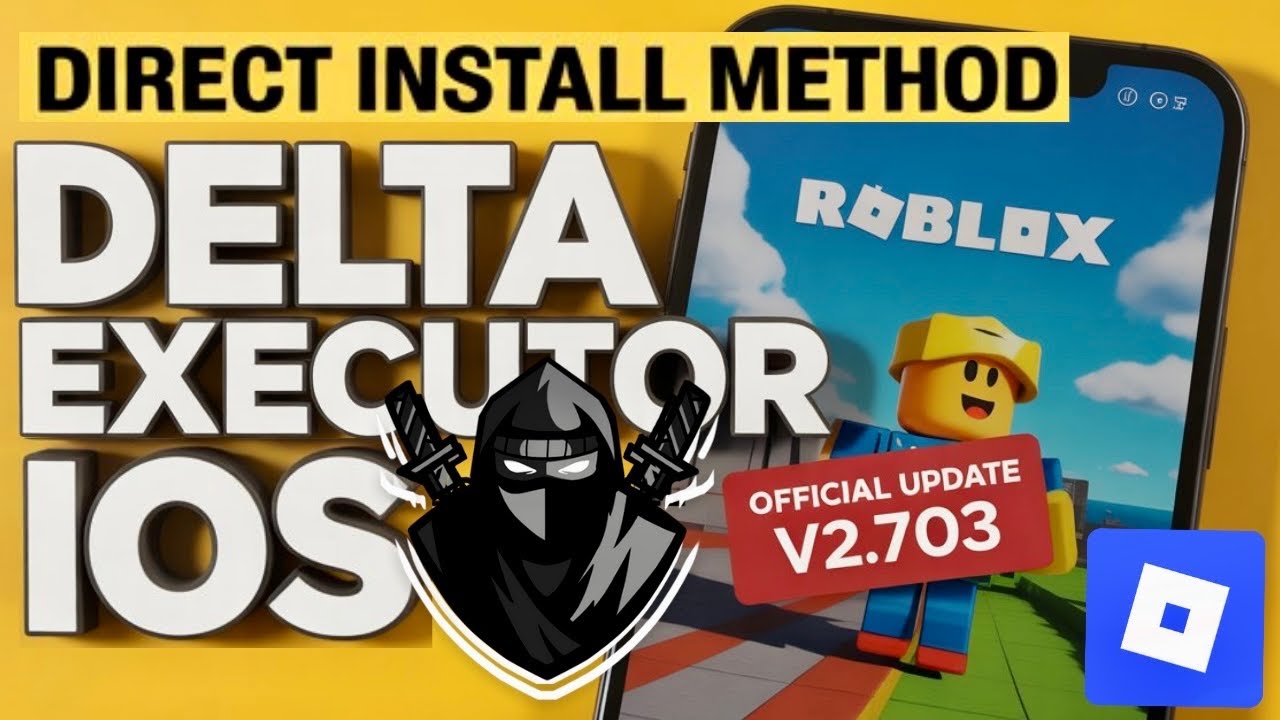 Прямая установка Delta Executor Mobile НОВОЕ обновление [v2.703] Roblox на iOS | Лучший Roblox Ex...