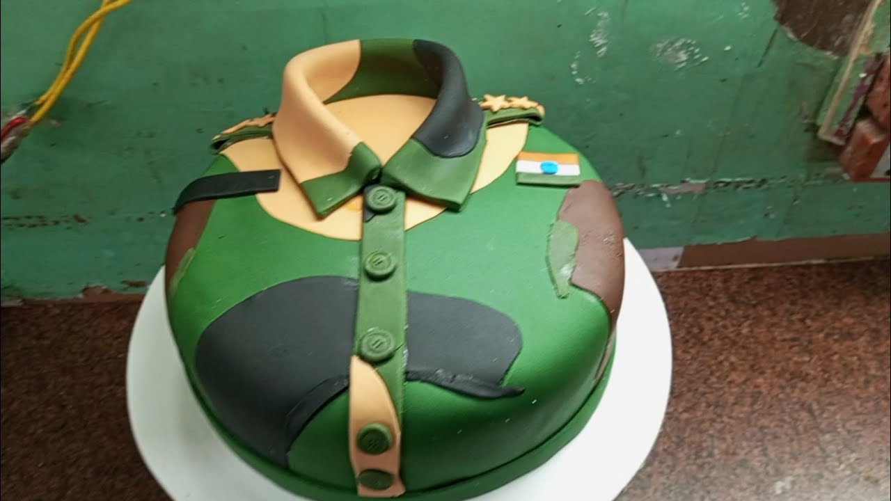 #Indian Army cake #Indian Army uniform /new Indian Army cake #Indian army ka cake kaise banaye