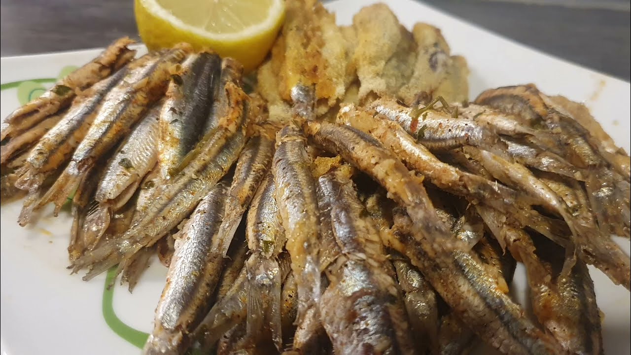 Boquerones  a la  plancha (ajo y perejil) MUY  RICO