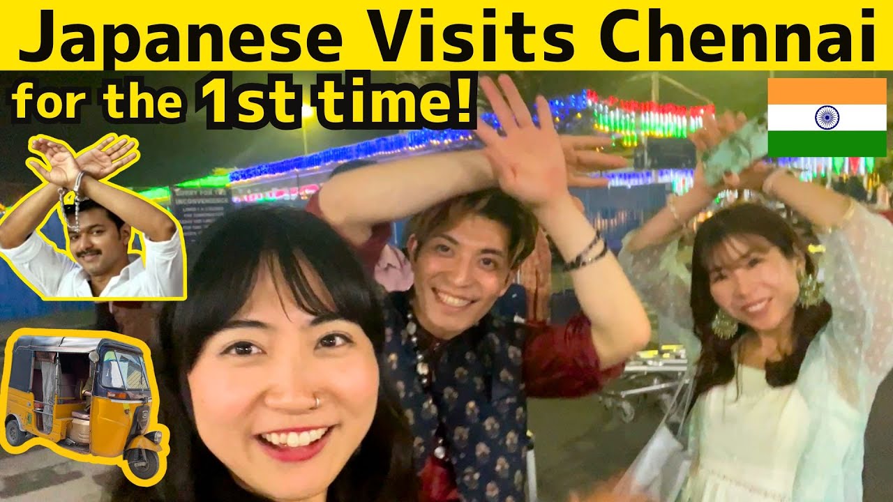 Japanese🇯🇵 explore Chennai🇮🇳 and join Pongal celebration for the 1st time🤪 | Mayo Japan