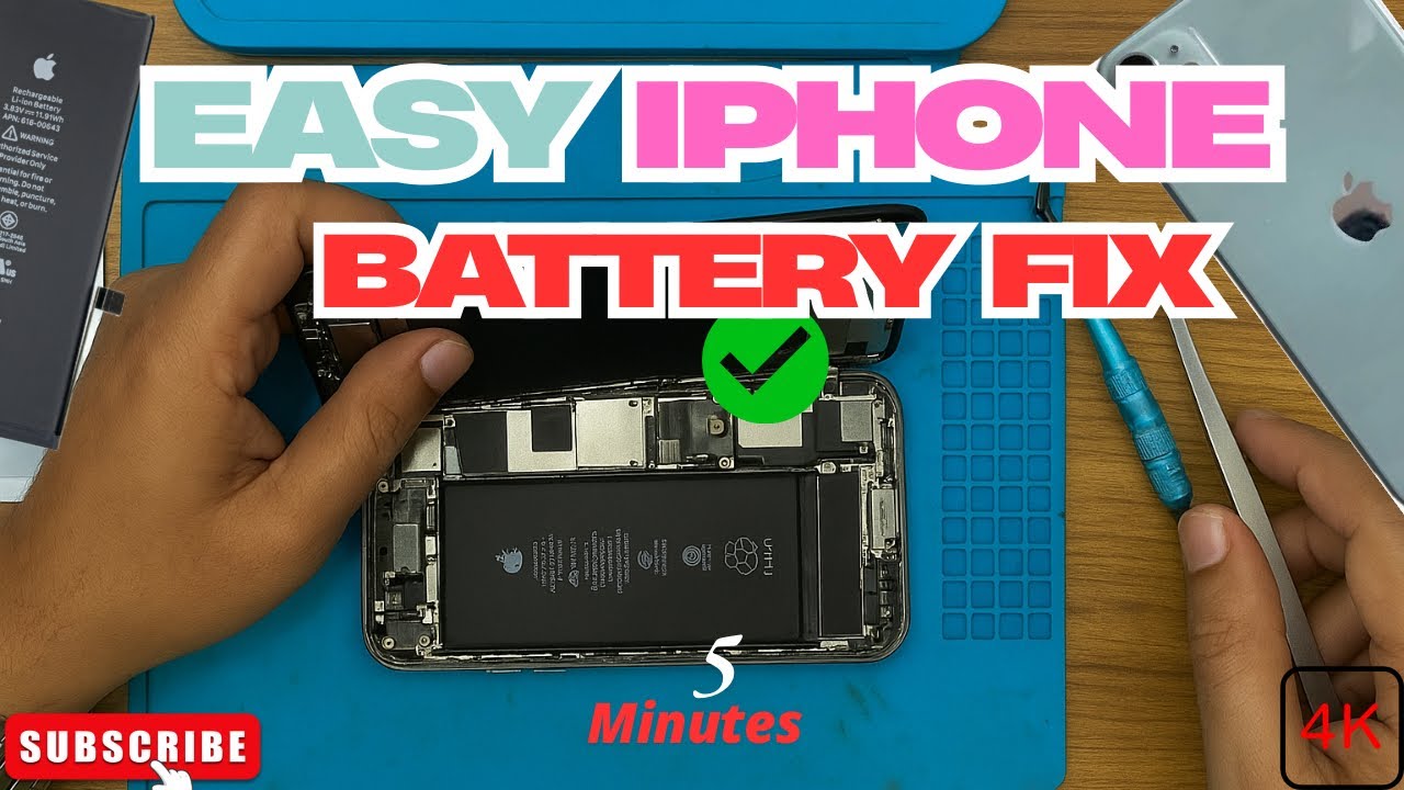 iPhone battery replacement | guide for beginners | iPhone won’t charge fix easy steps