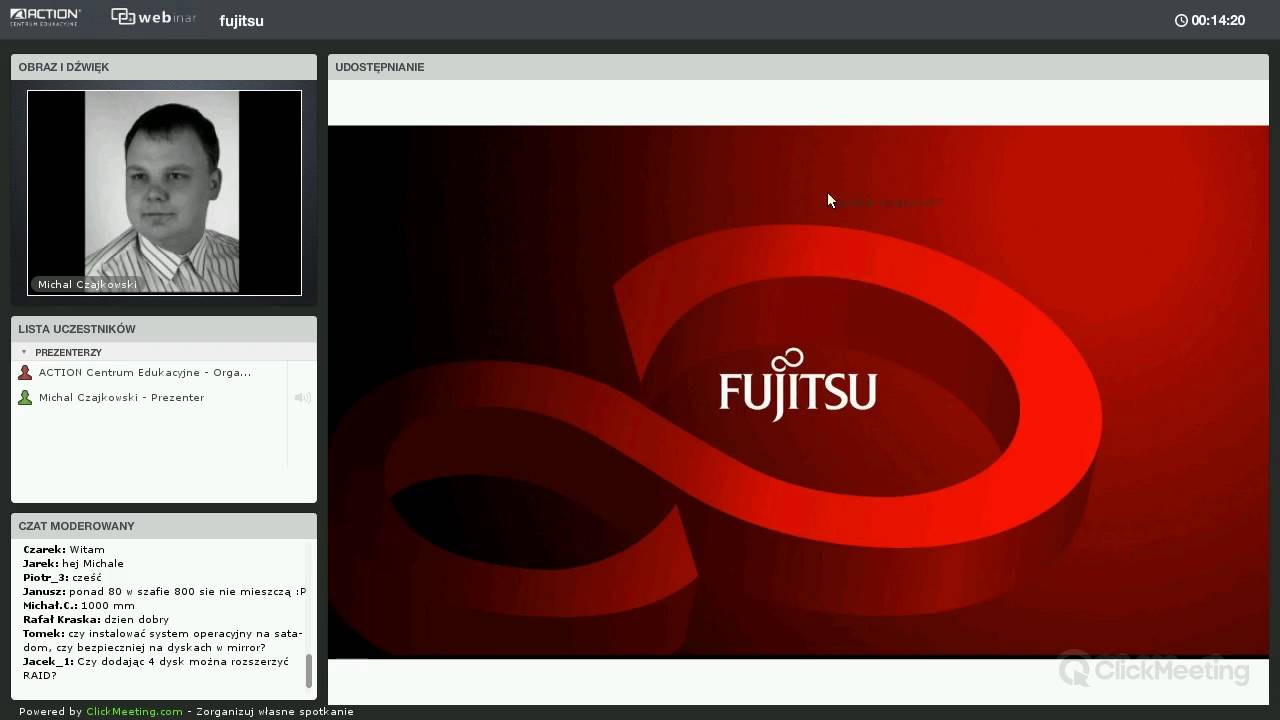 Webinar: Instalacja i zarządzanie serwerami Fujitsu. Część I