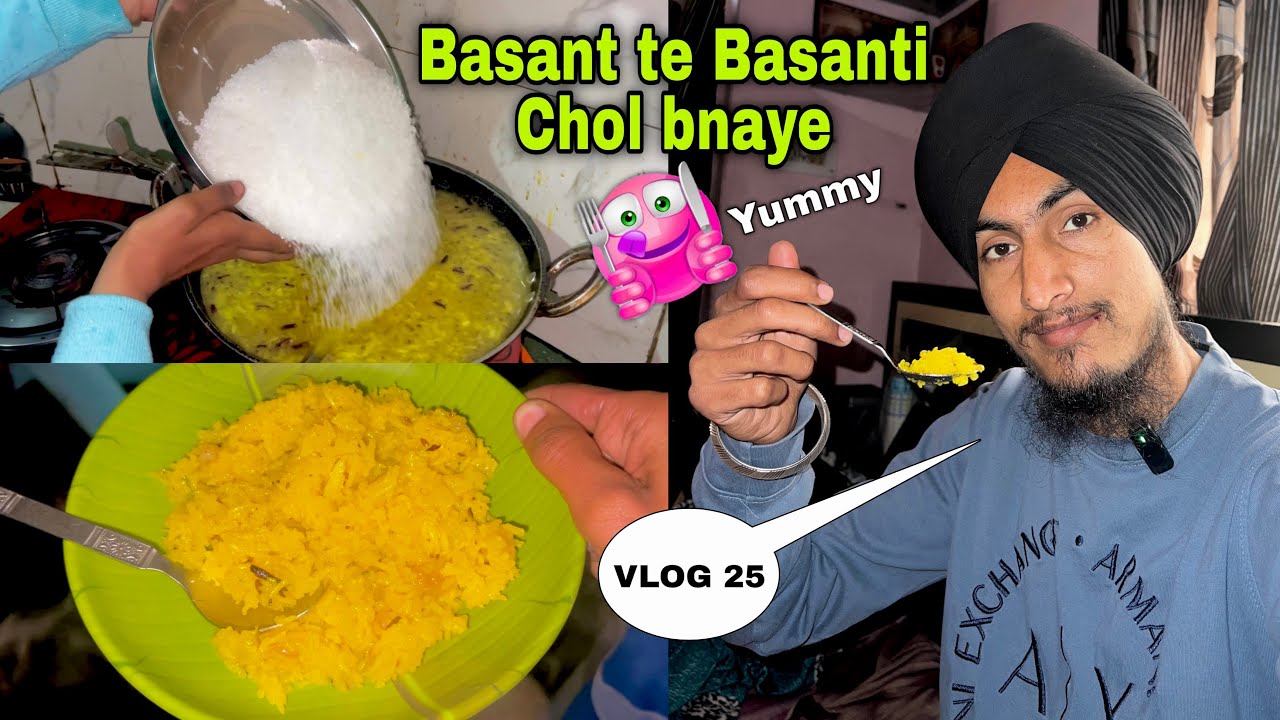 Basant te Basanti chol banaye, happy basant panchami 🌼