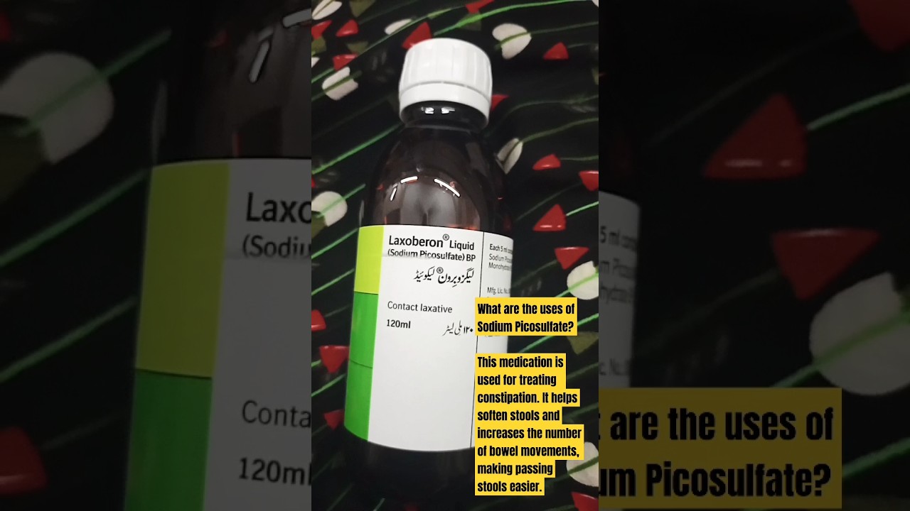 Sodium Picosulfate | Constipation Syrup 