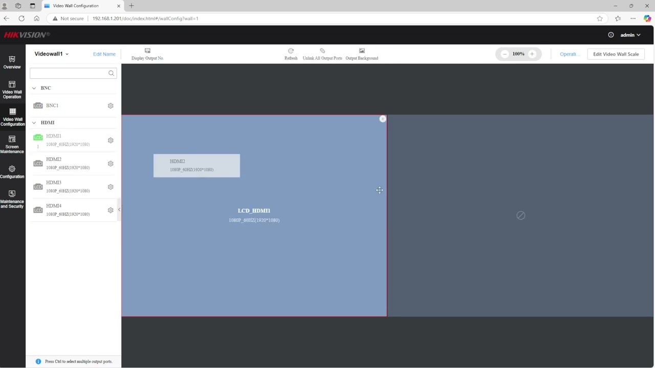 Hikvision Decoder Setup DS-6904UDI(C)