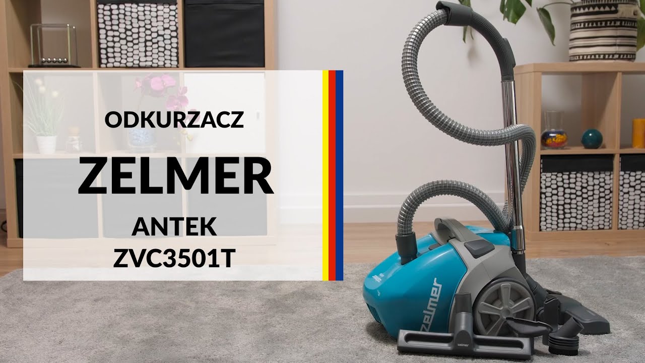 Odkurzacz Zelmer Antek ZVC3501T – dane techniczne – RTV EURO AGD