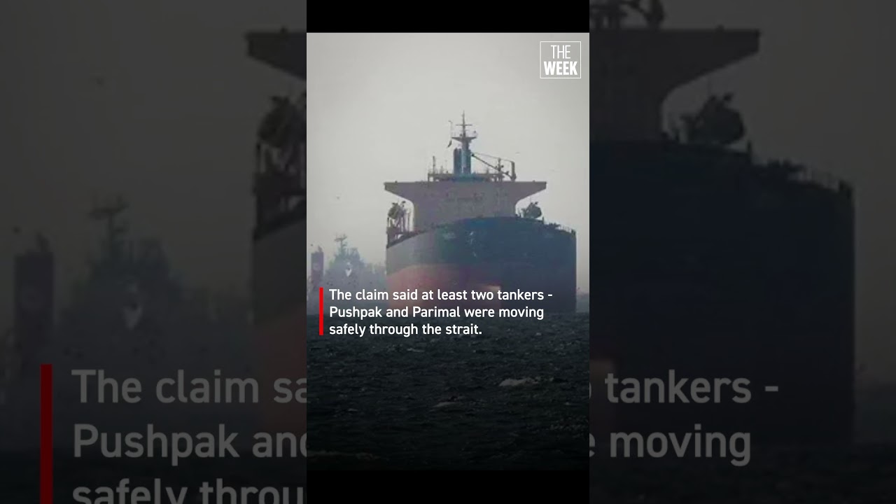 India-flagged tankers pass Hormuz? Iran reacts to it