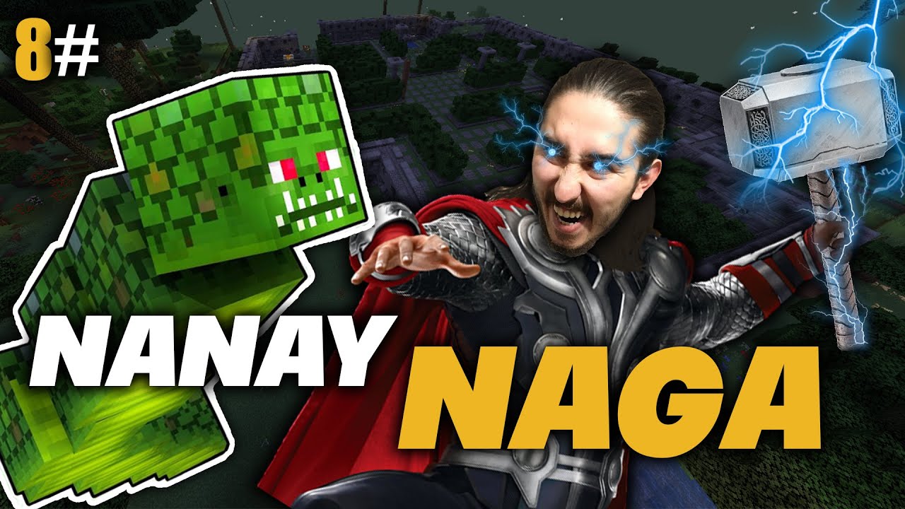 #8 Minecraft DEV Yılan NAGA / Ekip İle Modlu Survival
