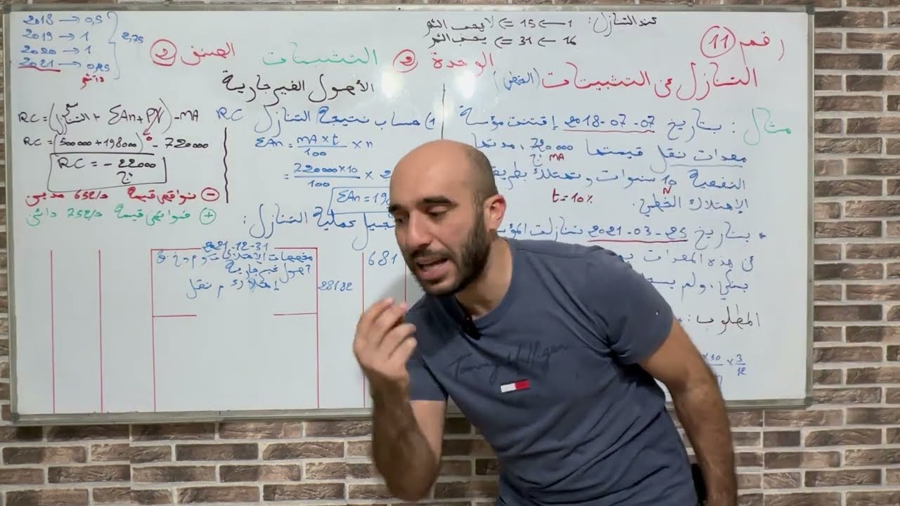 التنازل عن التثبيتات المعنوية و العينية ( الجزء الأول ) ، الأستاذ توفيق شاموني، بكالوريا 2026 💯💯