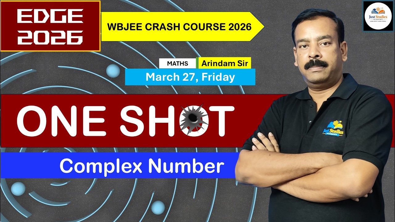 EDGE 2026: Complex Number in One shot | WBJEE