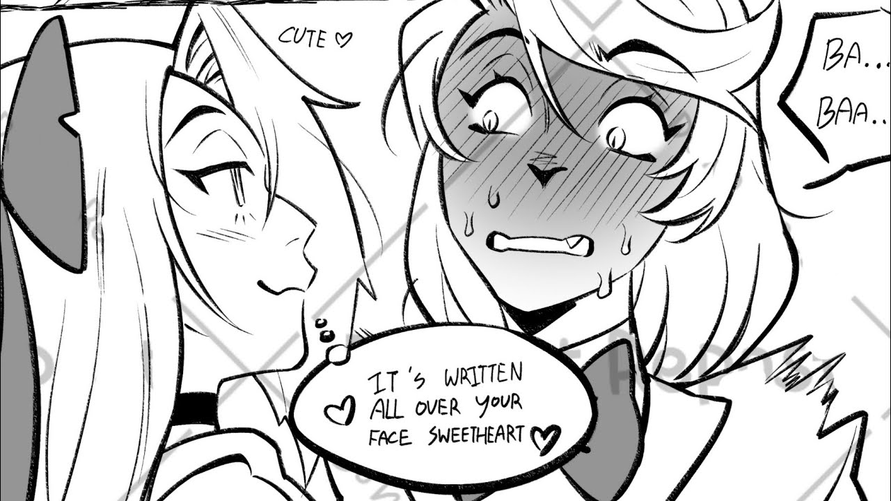 Vaggie Gives Charlie a Reward For Her Hard Work | Hazbin Hotel Chaggie Lewd Fan Comic 