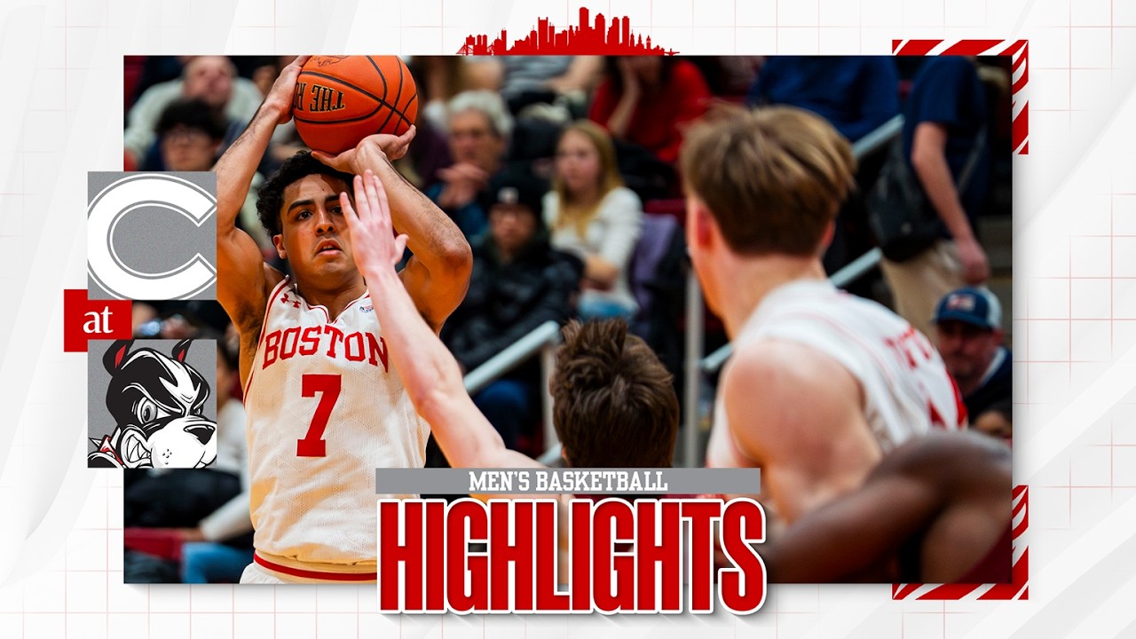 Highlights:Men's Basketball vs. Colgate (2/16/26)