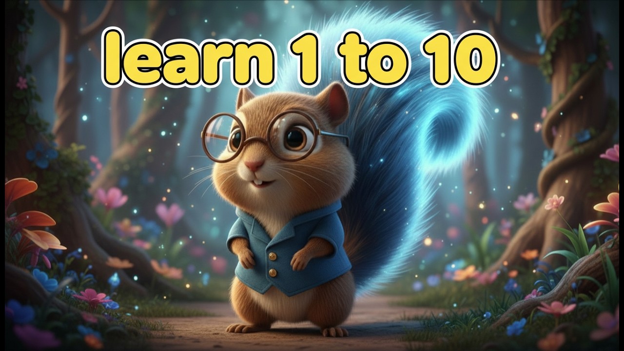 Learn Numbers 1–20 | Fun Counting for Kids | Magical Forest Adventure with Chiku | The Glow Crew