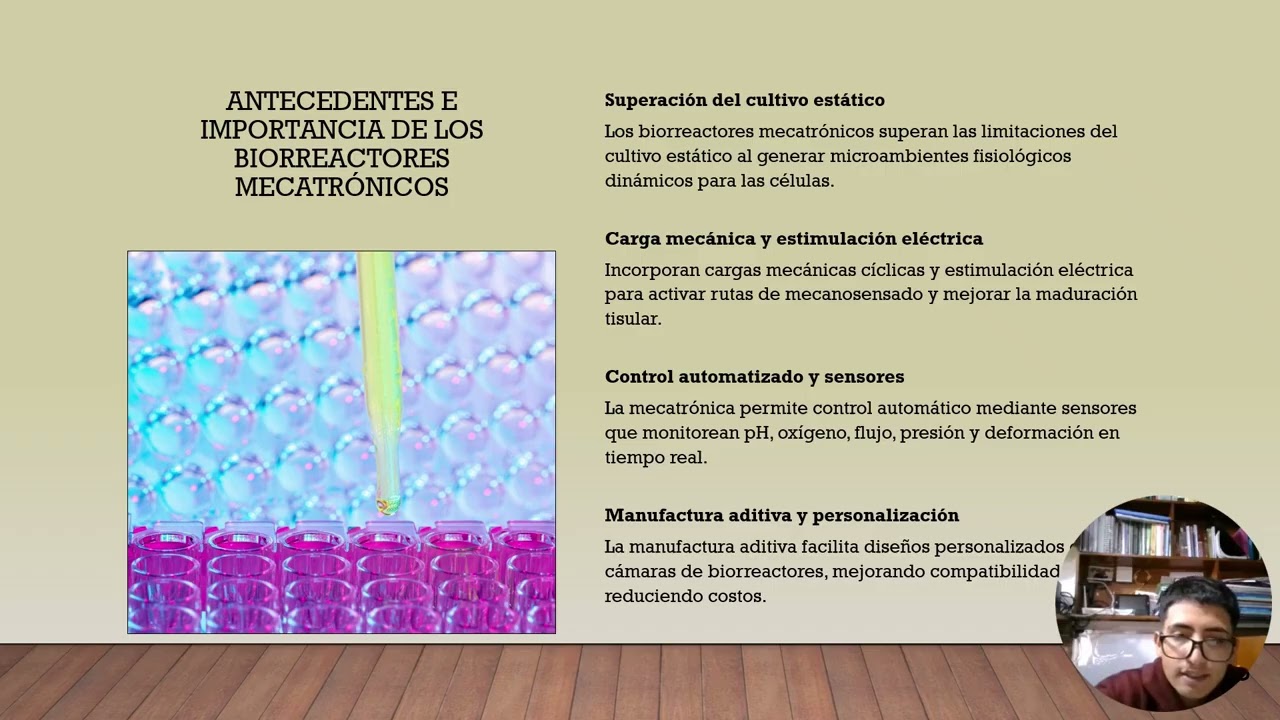 Optimización y Aplicación de Biorreactores Mecatrónicos