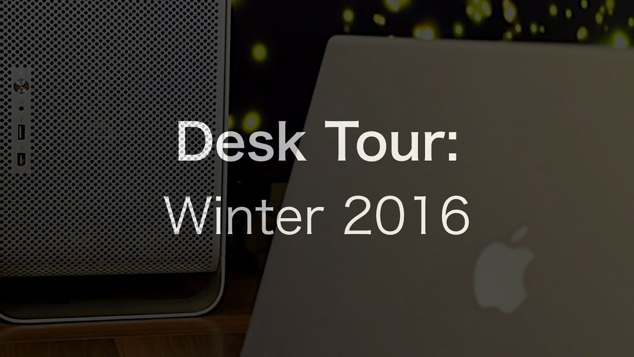 Desk Tour: Winter 2016 | The PowerPC Hub