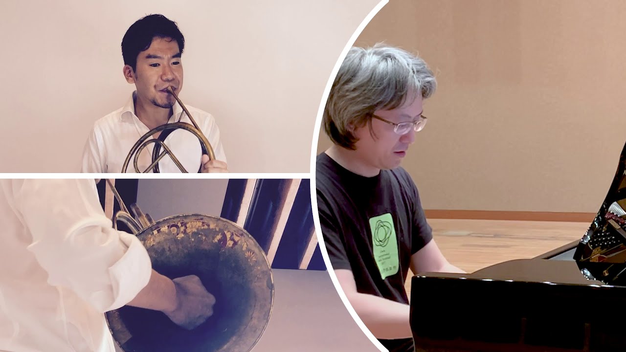 Social Distancing Beethoven Horn Sonata op.17 1st Movement