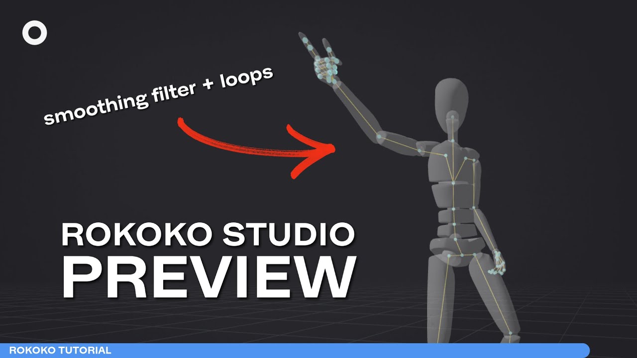 NEW Mocap Smoothing with Rokoko Studio Preview | Rokoko Tutorial