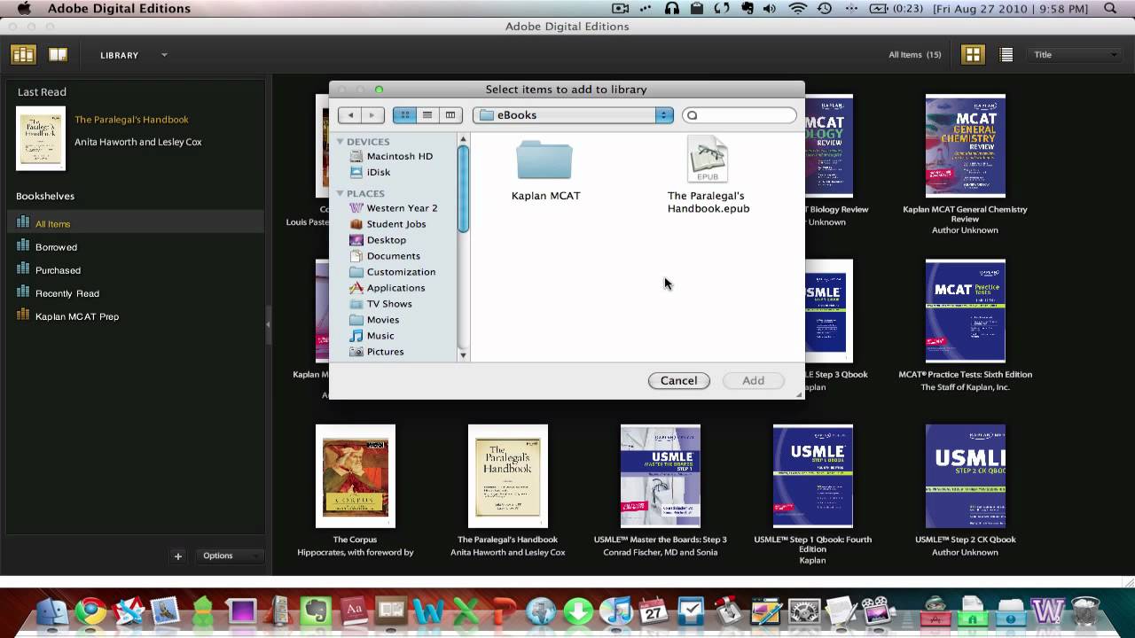 Установка iBooks на ваш компьютер (Mac/ПК)