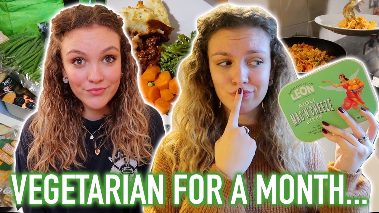 I WENT VEGETARIAN FOR A MONTH... & this was how it went