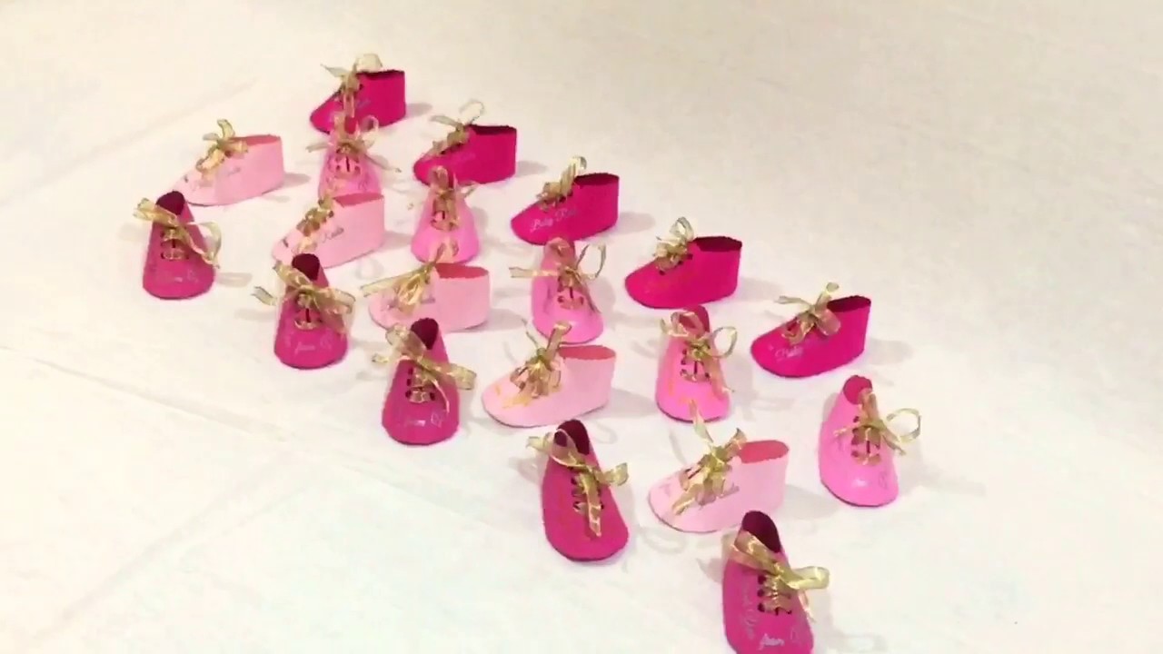 Baby Shoe Baby Shower Favors