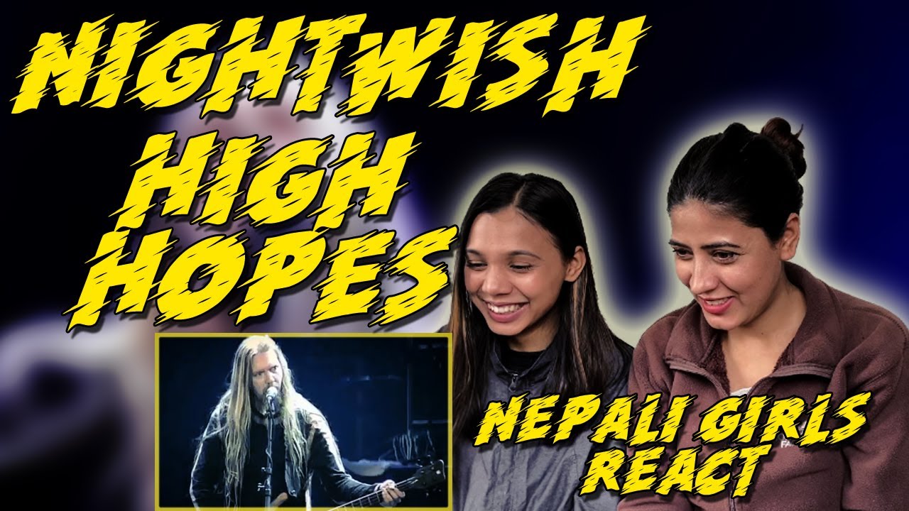 NEPALI GIRLS REACT | NIGHTWISH REACTION | HIGH HOPES | PINK FLOYD COVER | MARKO HIETALA