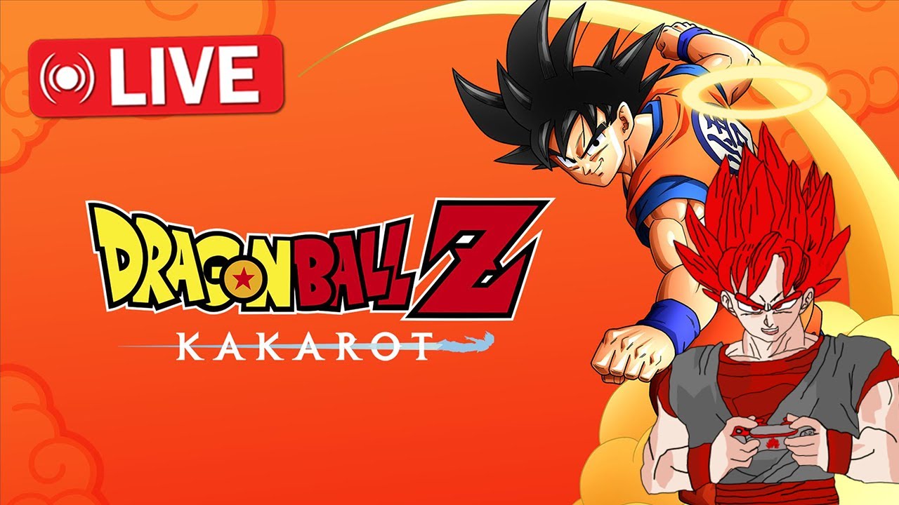 DOING SOME DLC!!  (Dragon Ball Z Kakarot) - Live 🔴😈