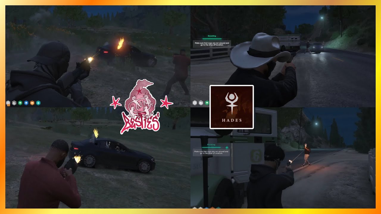Hades Try To Counter Besties Bank Truck | NoPixel 4.0 GTA RP
