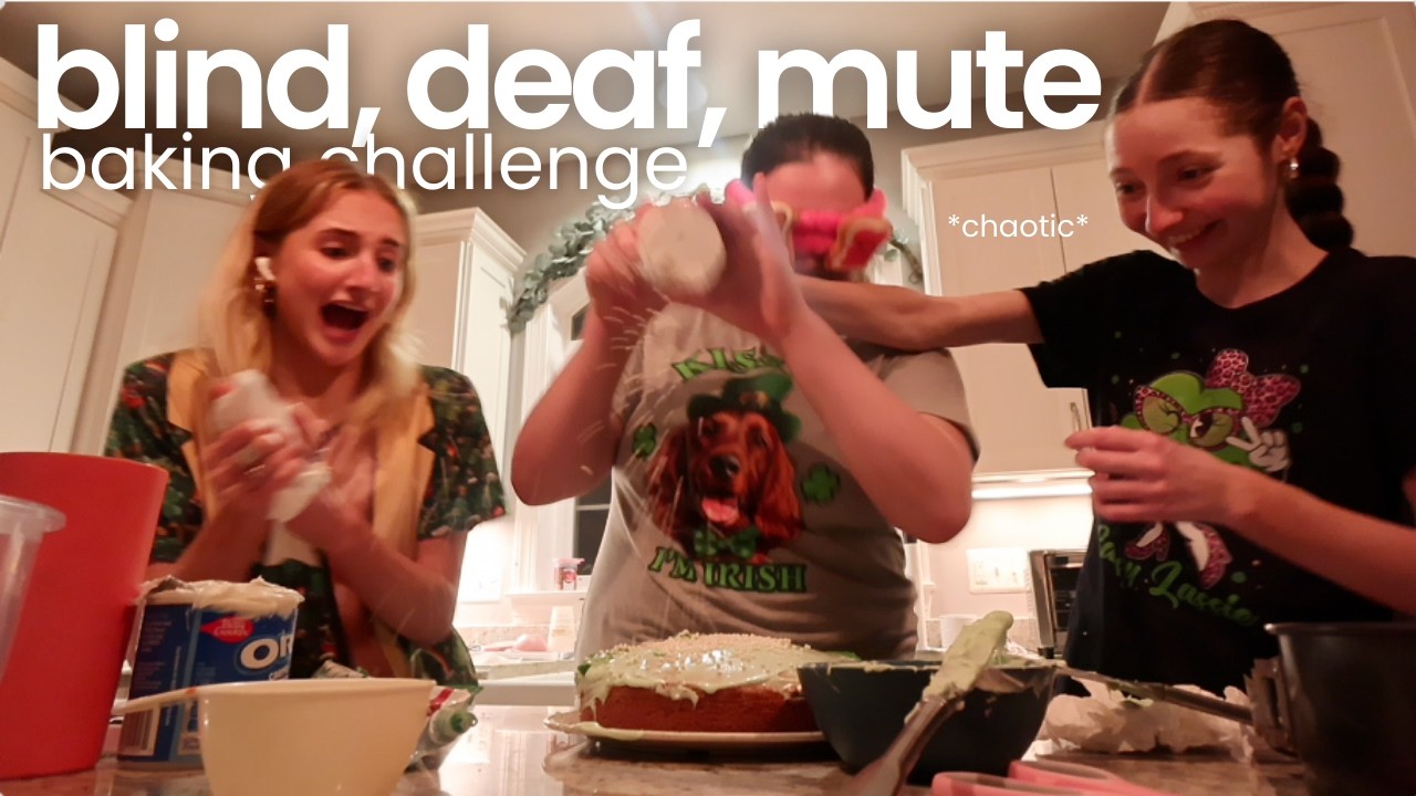 blind + deaf + mute = cake???