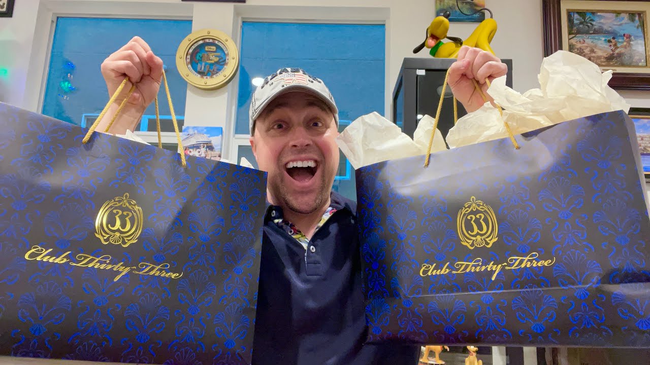 Disneyland Club 33 Shopping Haul!