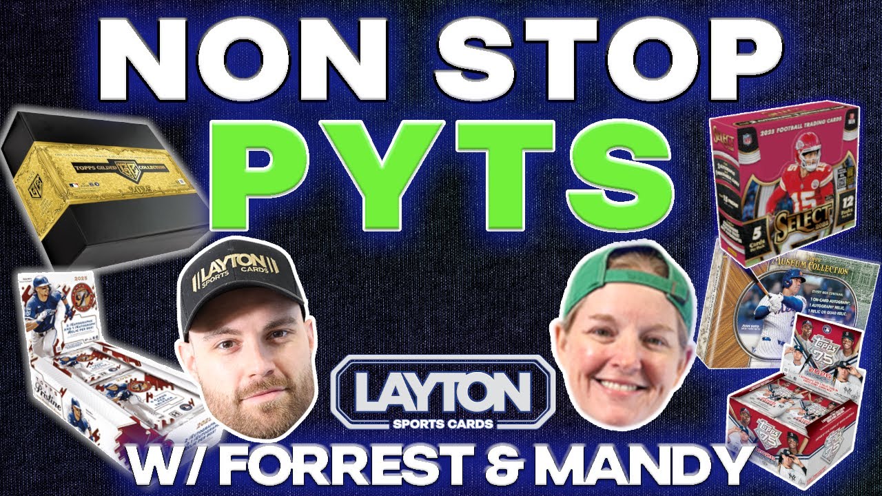 SELECT, GILDED, TOPPS CHROME! PYT BREAKS ALL DAY!