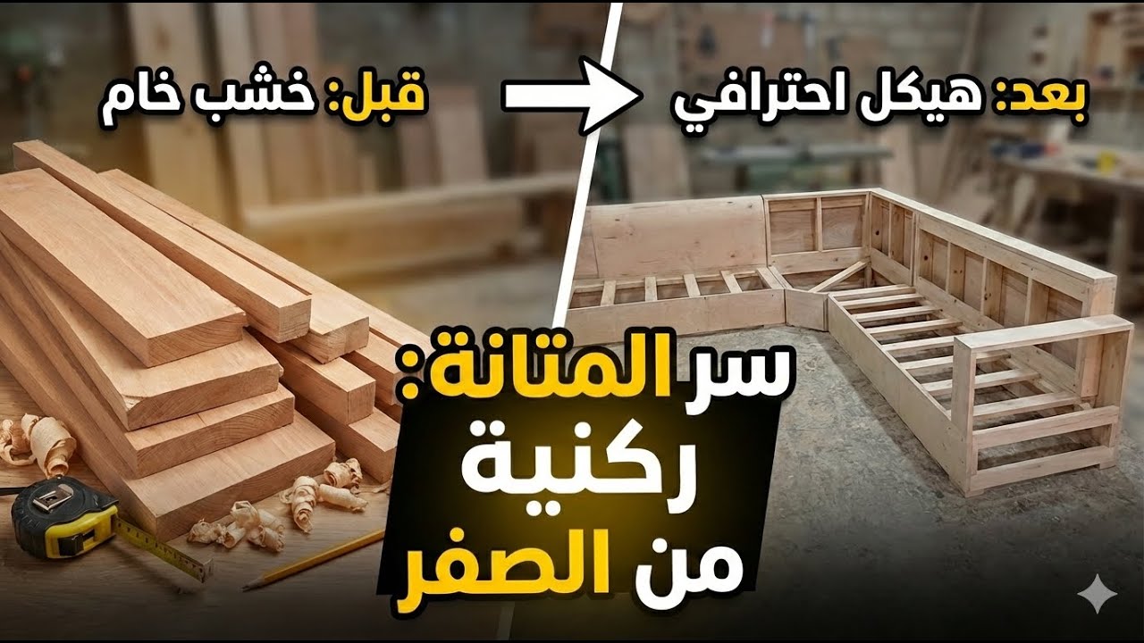 إزاي تعمل ركنية زي المحترفين ... الشرح الكامل من التقطيع للتقفيل