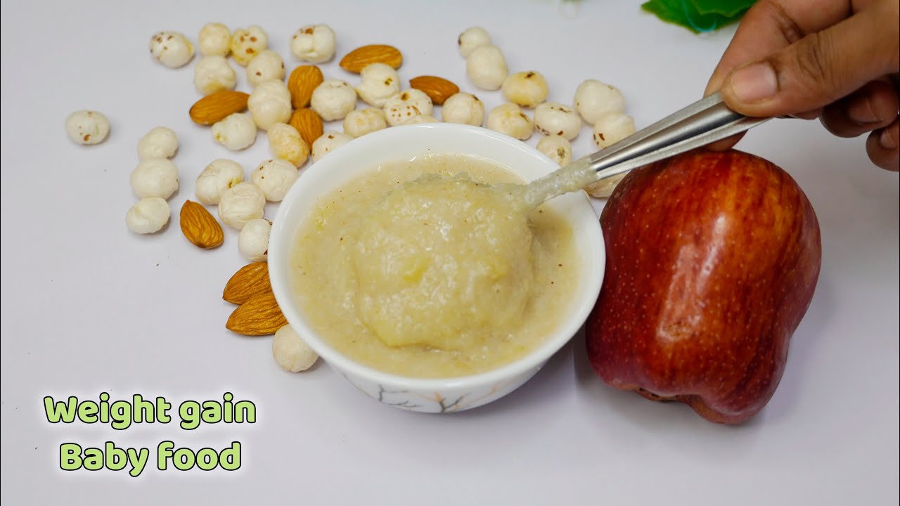 Baby food 6 to 12 months | Weight gain & Brain development|| वजन बढ़ाने और मस्तिष्क के विकास के लिए