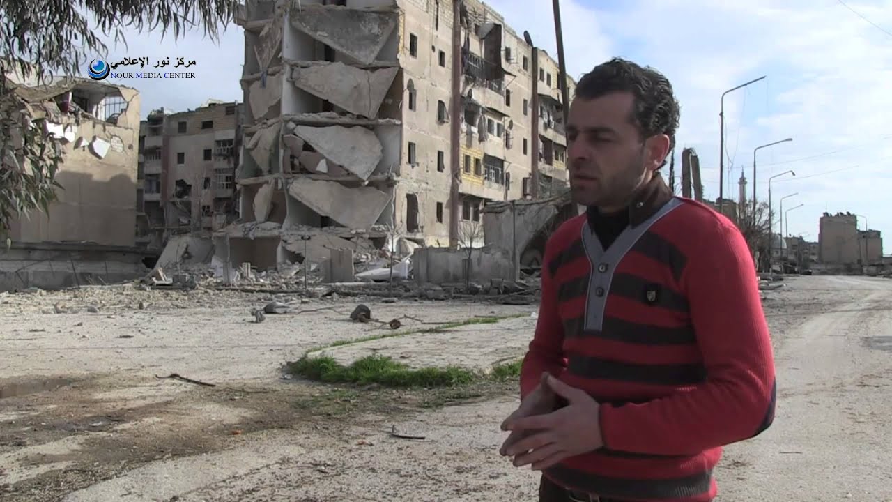 حلب::جولة في حي مساكن هنانو 22 2 2015