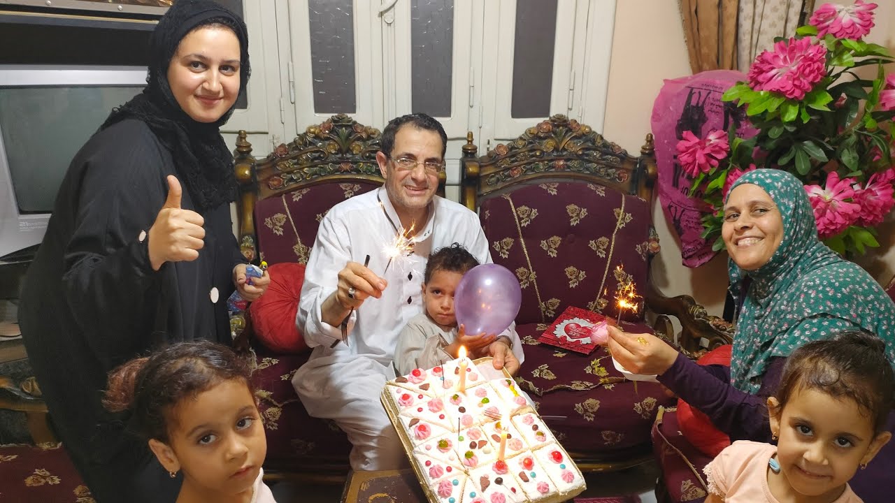 سامي ماركت و أم الغلابة اليوم أقوى احتفال🥳🤩 بعيد جوازنا ال26 🤩🥰