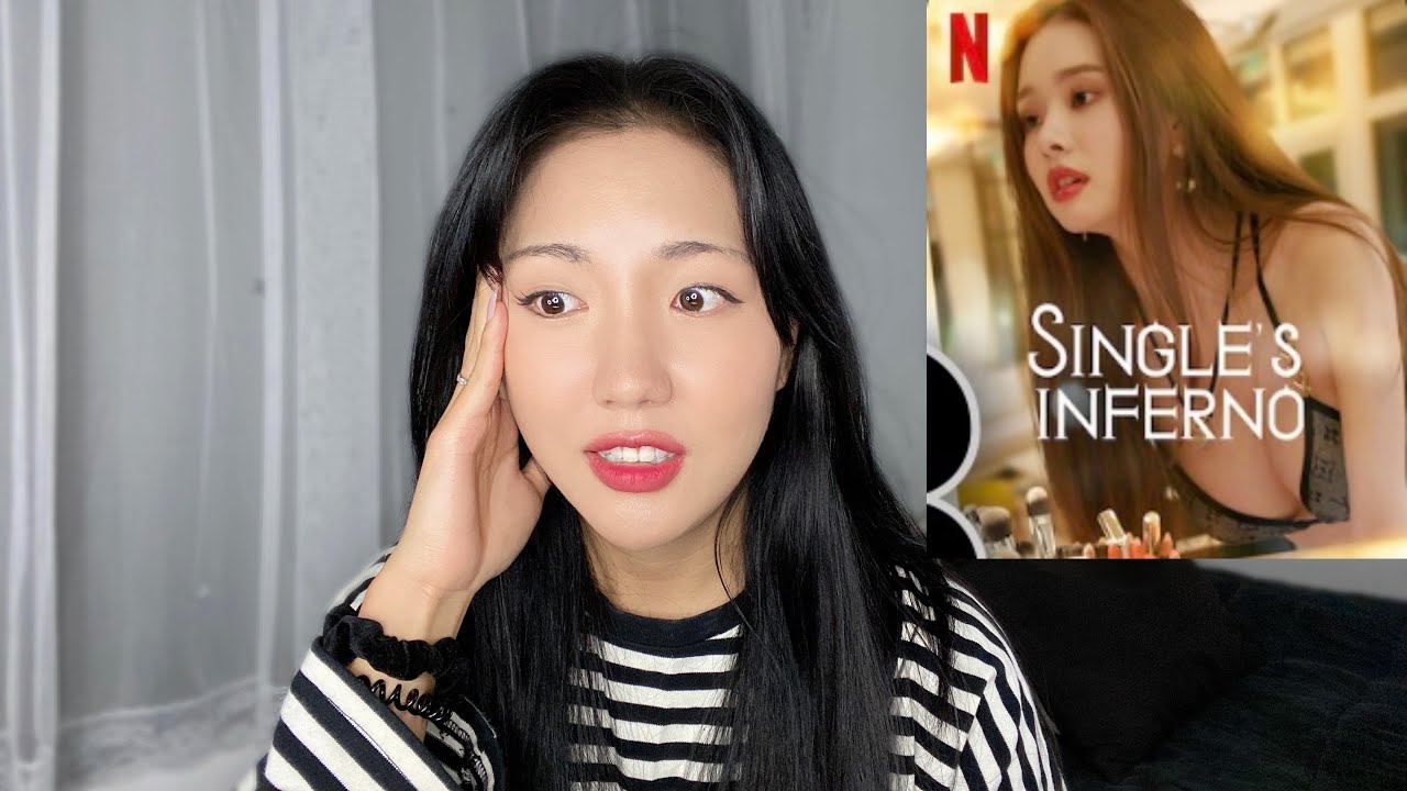 Korean Girl Reacts to SINGLE'S INFERNO and *cringes out*