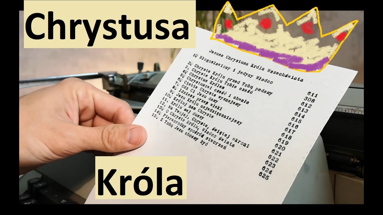 Pieśni do Chrystusa Króla -=św. Józef, Sadów=-