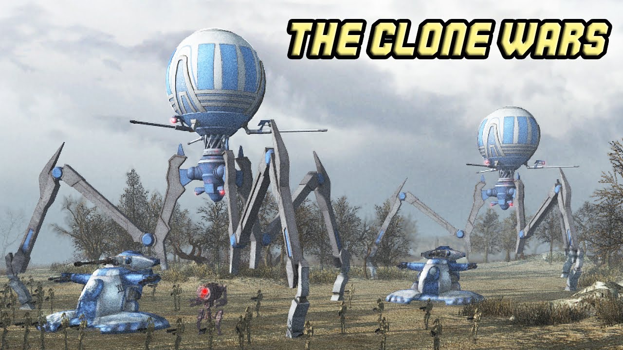 ULTIMATE STAR WARS MOD: CIS Battle Droids vs Clone Troopers! - Men of War: Assault Squad 2