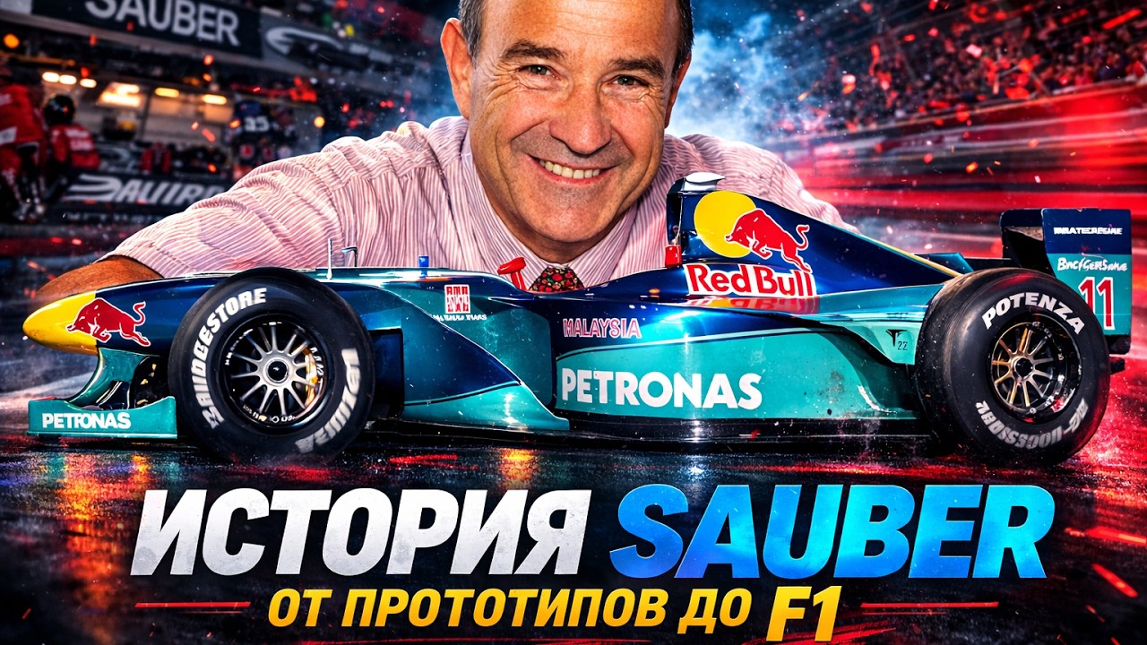 Команда Sauber F1 - 55 лет гоночной истории