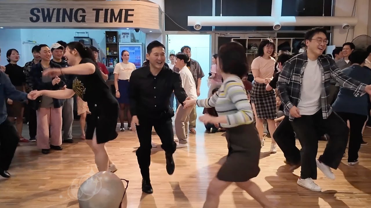 안무, 학생, 강사, 온도, 습도,💡조명💡까지 모든것이 완벽했다 JamCircle 스윙댄스 01/04 korea🇰🇷