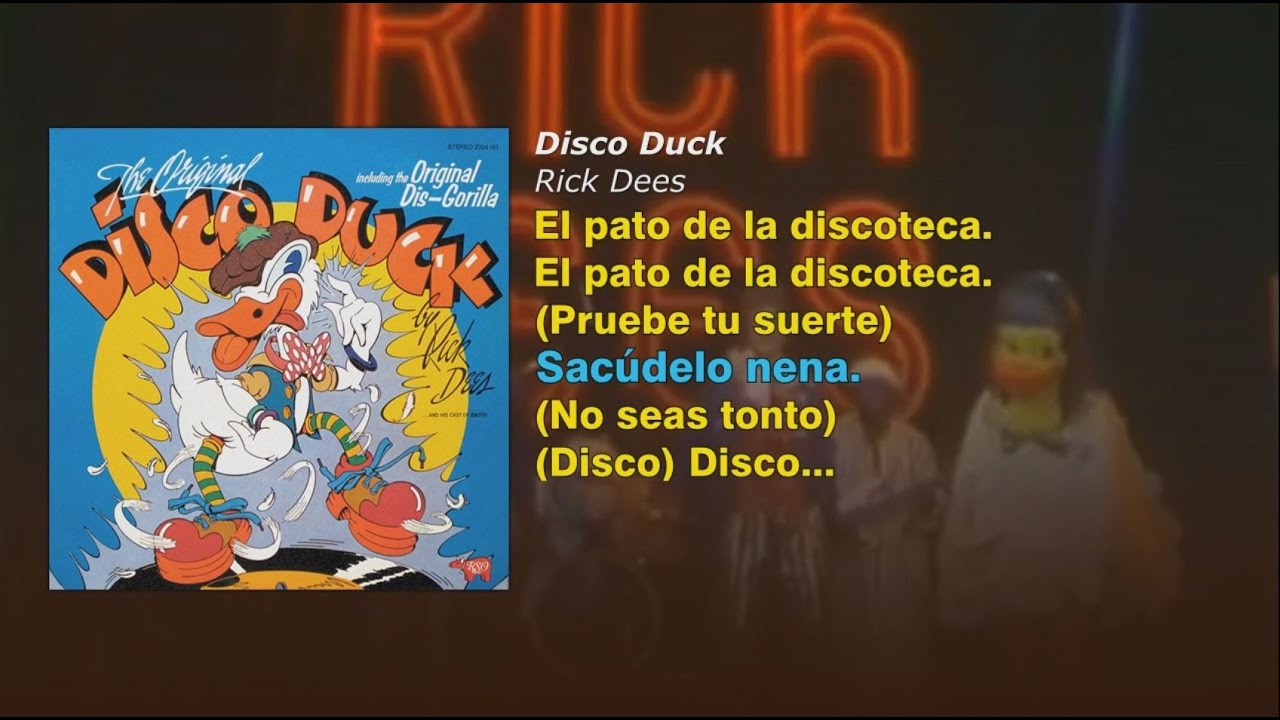 Disco Duck - Rick Dees (Subtitulado en español)