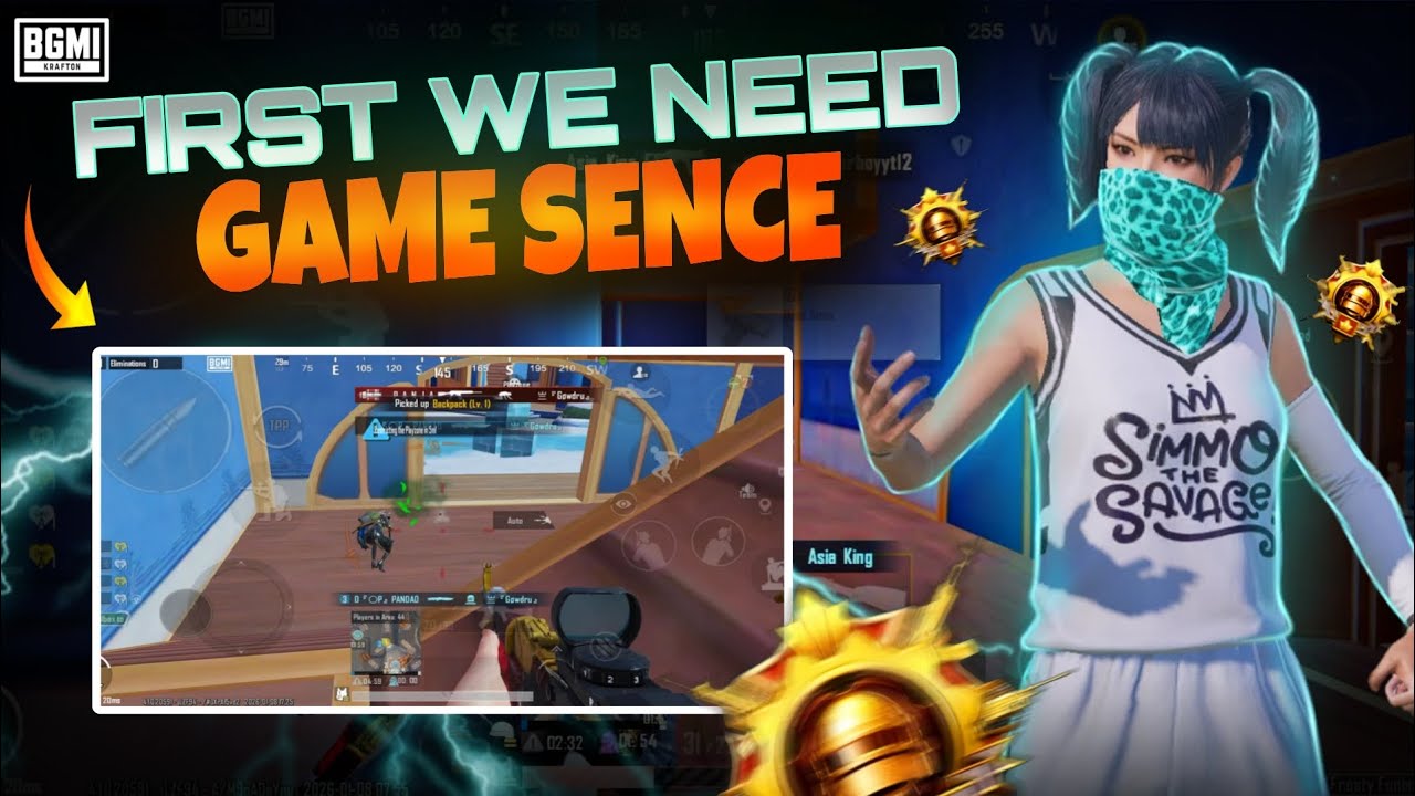 FIRST WE NEED GAME SENCE 🔥🔥| LIVIK | BGMI |ZIMO GAMING 