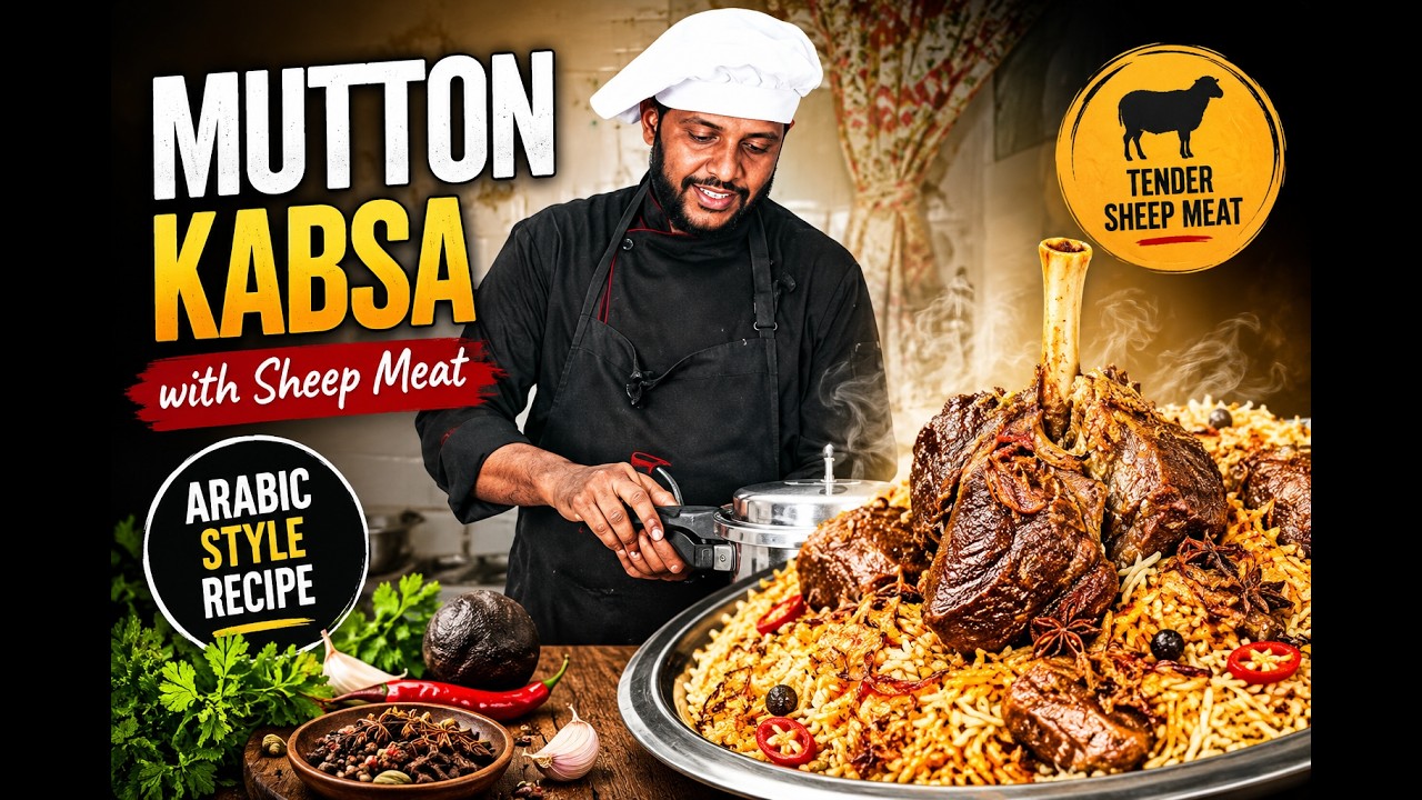 MUTON KABSA TAMU KUPITA MAELEZO 🔥|| Kabsa ya Nyama ya Kondoo Laini Inayoyeyuka Mdomoni!